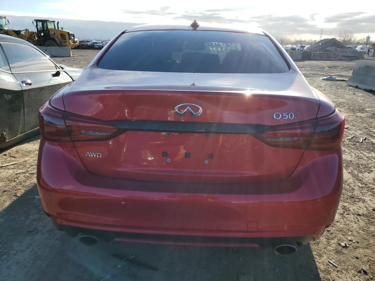 2022 INFINITI Q50 RED SPORT 400 VIN:JN1FV7DRXNM390377