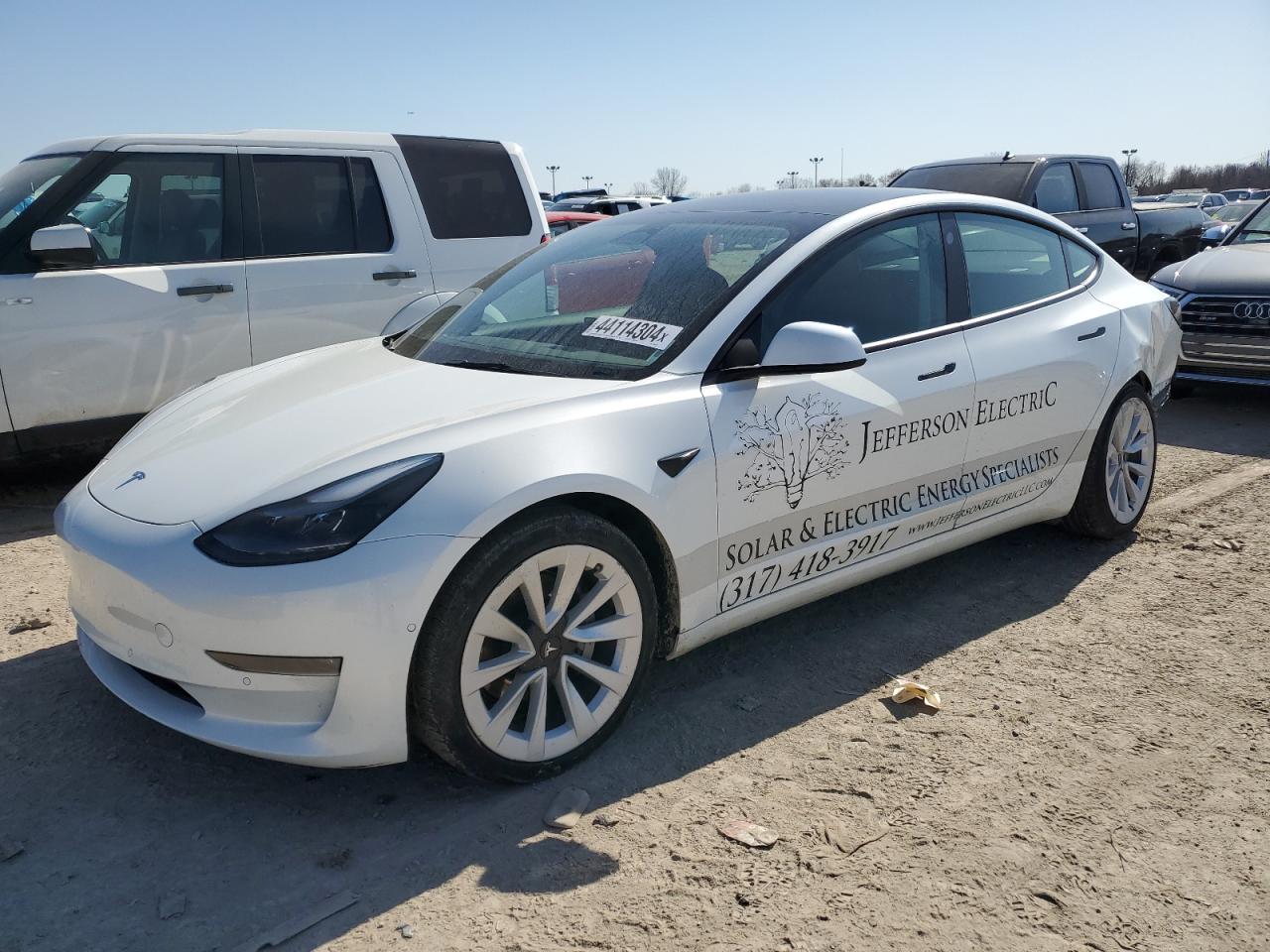 2022 TESLA MODEL 3  VIN:5YJ3E1EB7NF194307