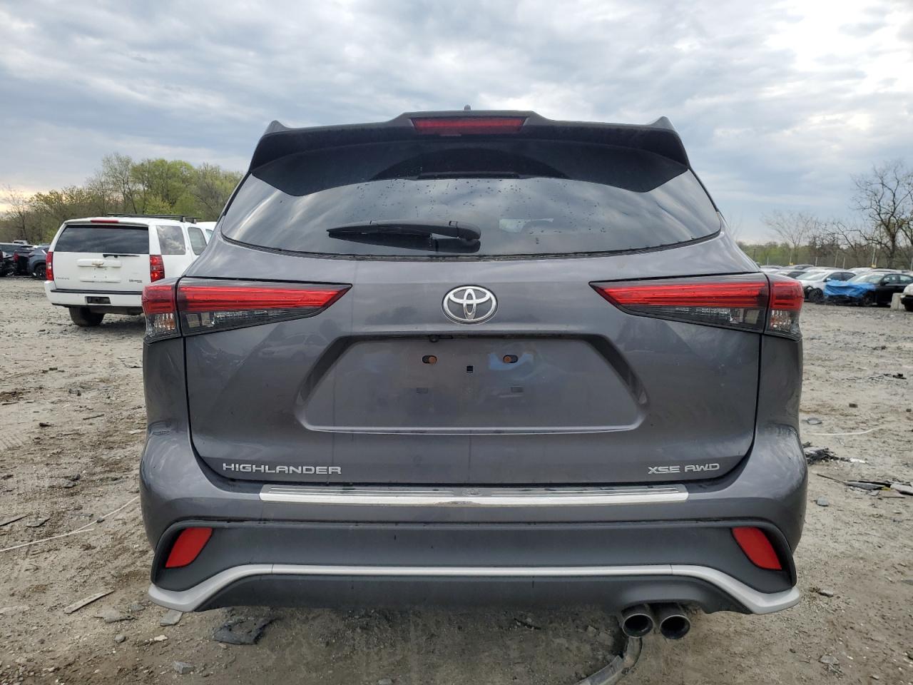 2022 TOYOTA HIGHLANDER XSE VIN:5TDLZRBH0NS257075
