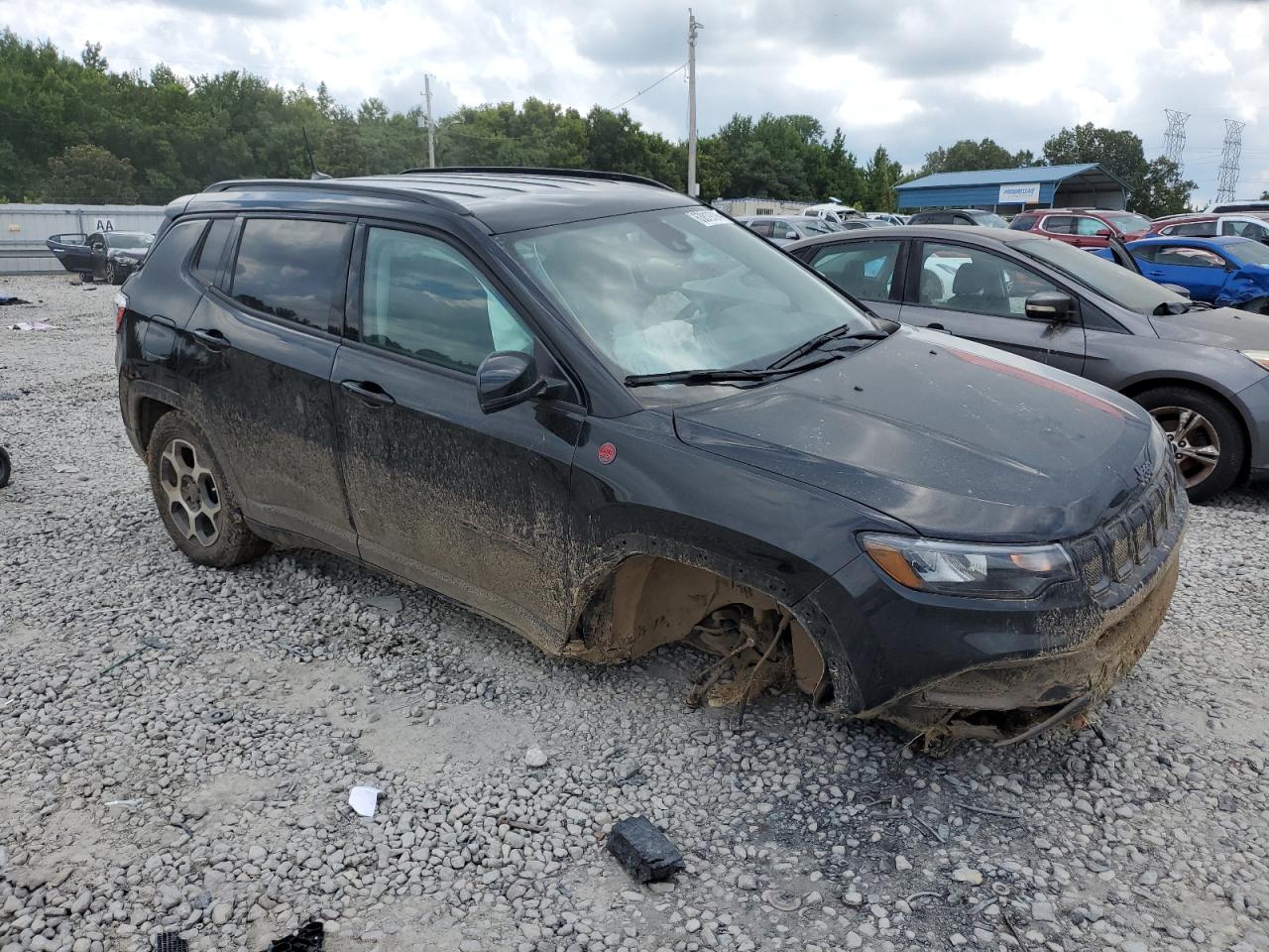 2022 JEEP COMPASS TRAILHAWK VIN:3C4NJDDB9NT227588