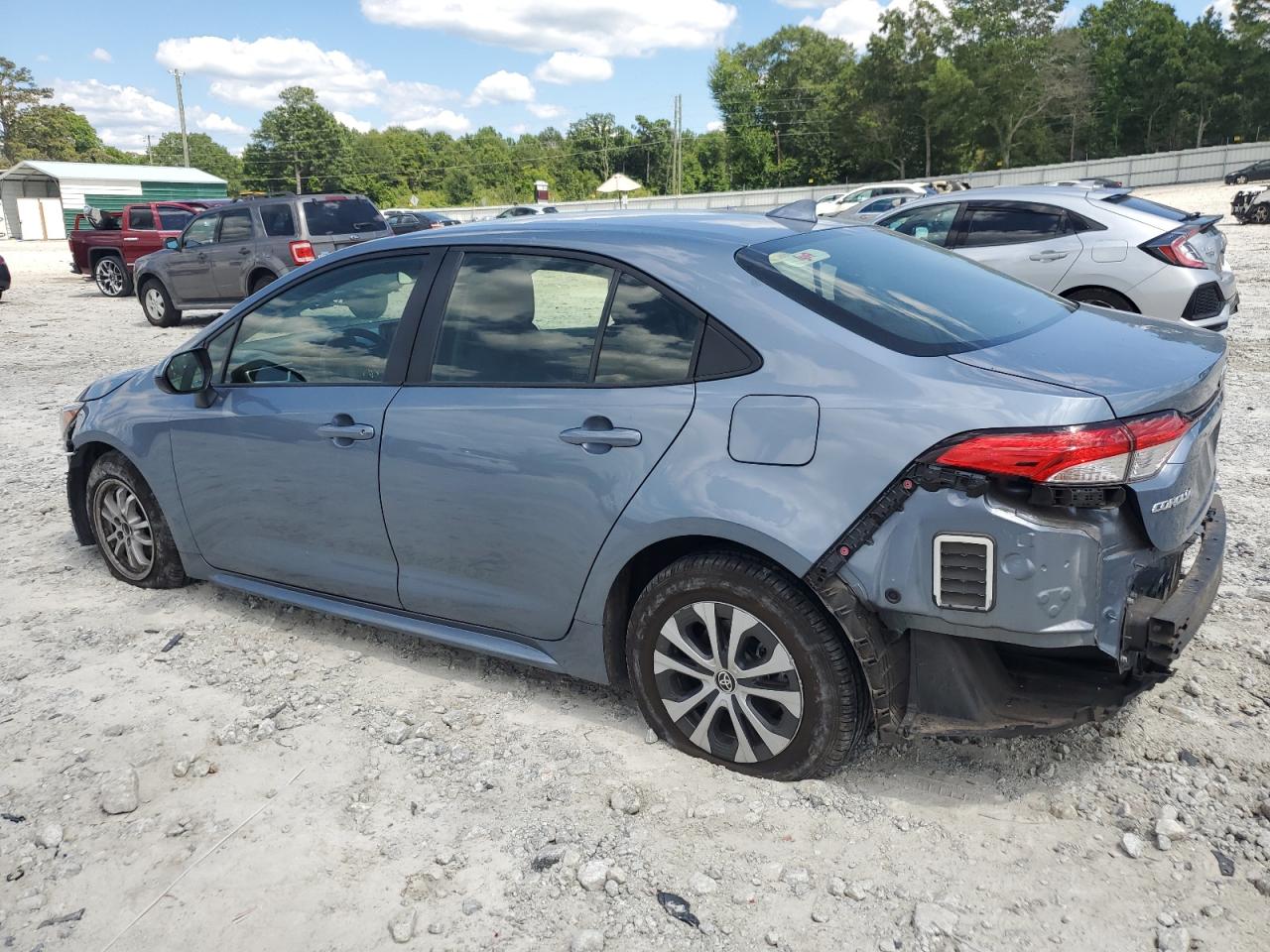 2022 TOYOTA COROLLA LE VIN:JTDEAMDE6NJ057692