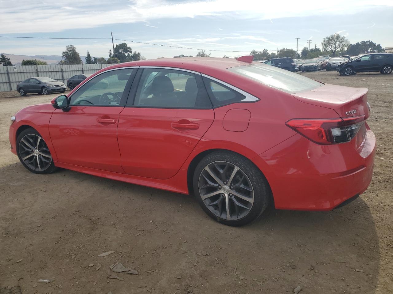 2022 HONDA CIVIC TOURING VIN:2HGFE1F91NH316082