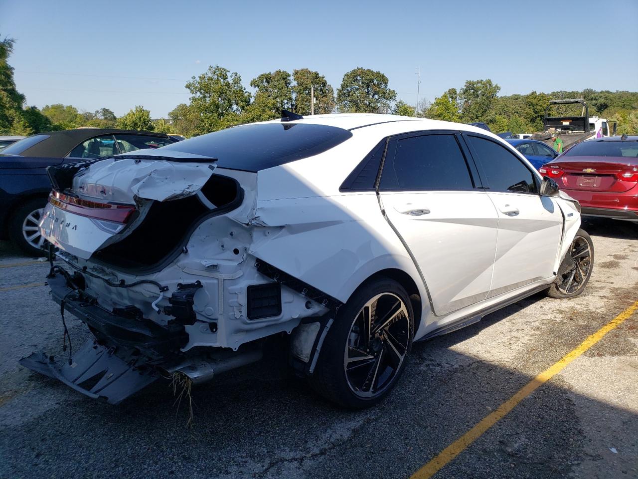 2023 HYUNDAI ELANTRA N LINE VIN:KMHLR4AF1PU483283