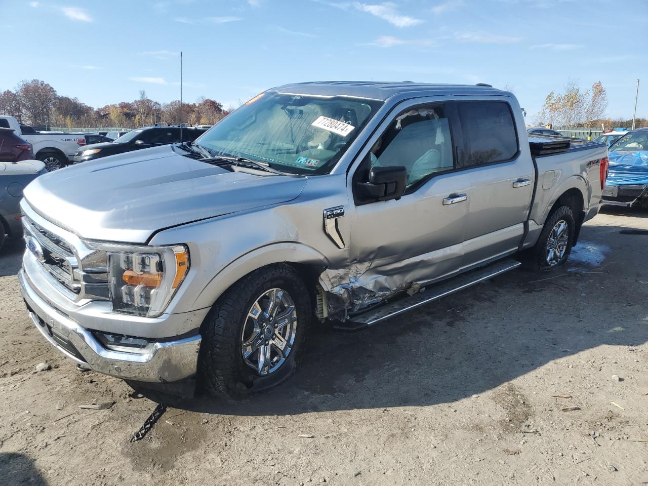 2022 FORD F150 SUPERCREW VIN:1FTEW1EP2NFA39872