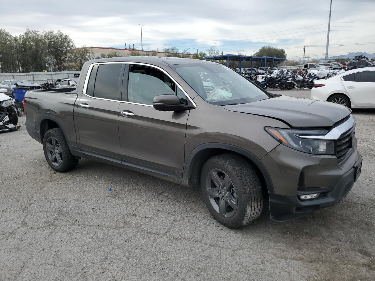 2022 HONDA RIDGELINE RTL VIN:5FPYK3F75NB011577