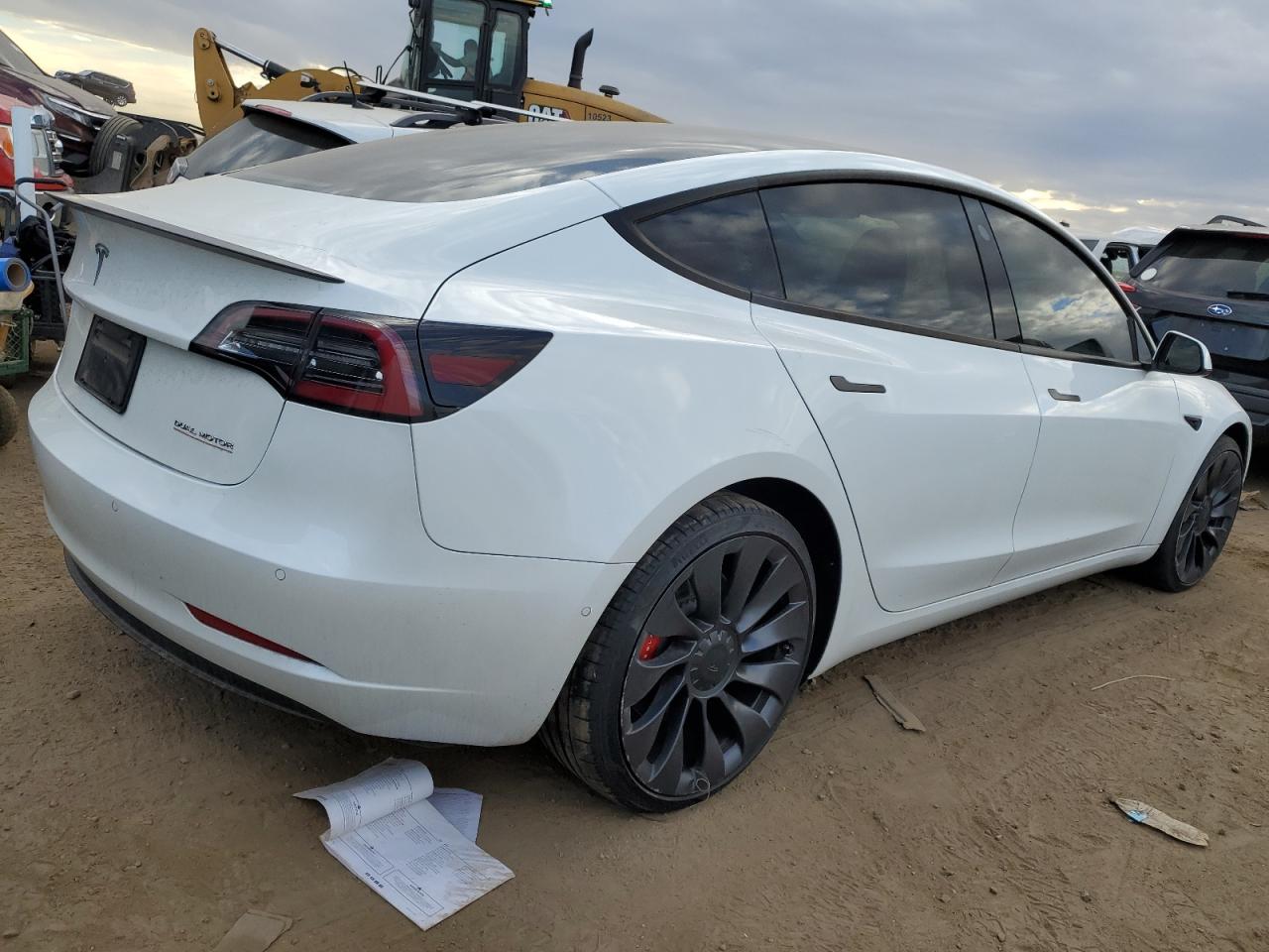 2022 TESLA MODEL 3  VIN:5YJ3E1EC9NF255293
