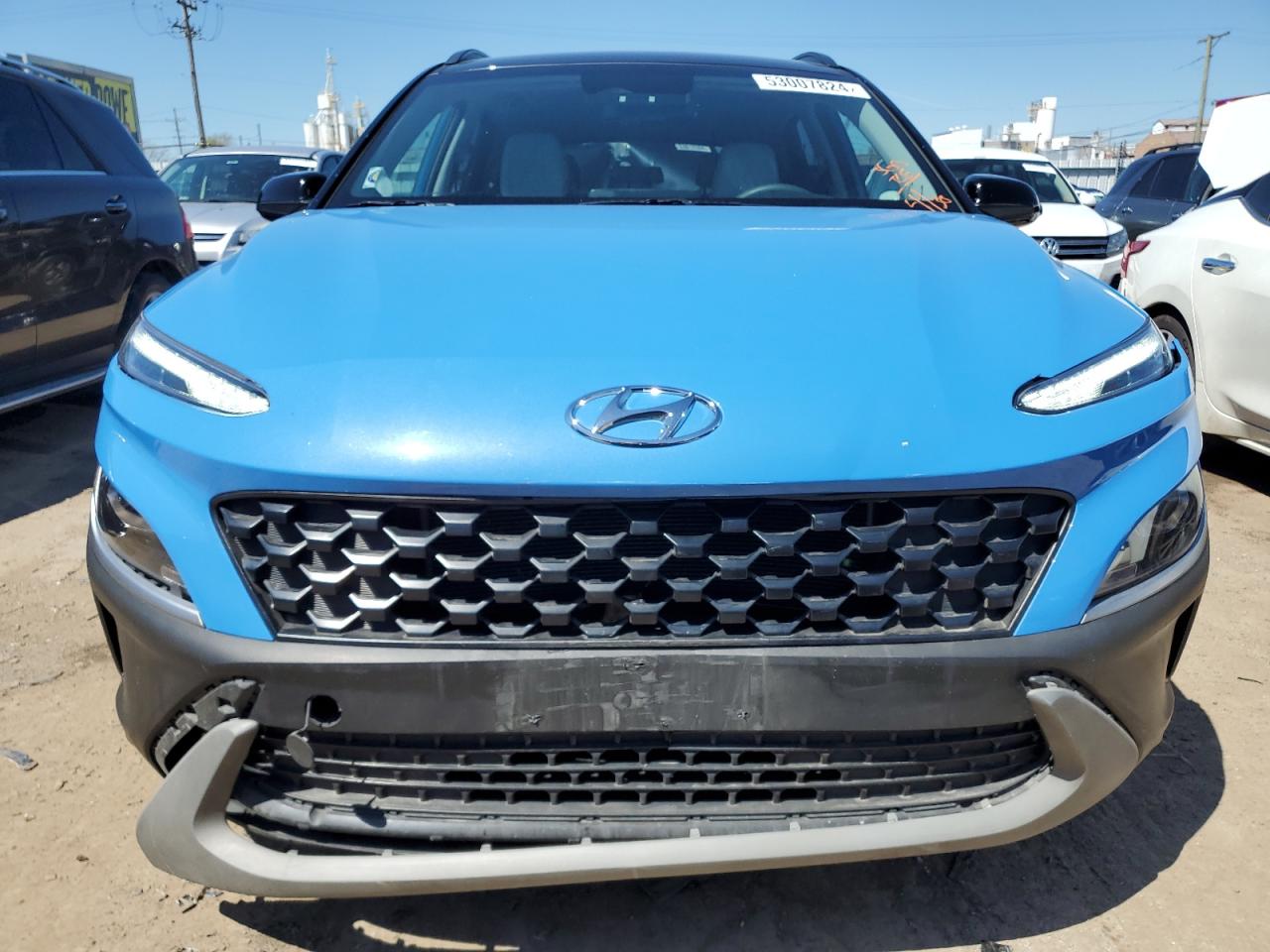 2022 HYUNDAI KONA SEL VIN:KM8K6CAB9NU888767