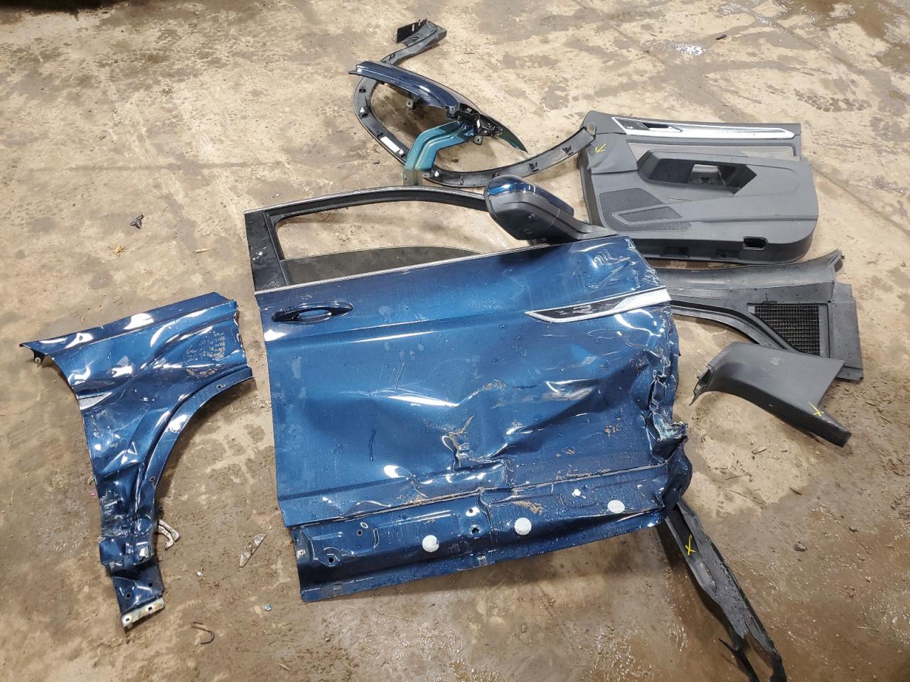 2022 VOLKSWAGEN ATLAS SEL PREMIUM R-LINE VIN:1V2FR2CA5NC501776