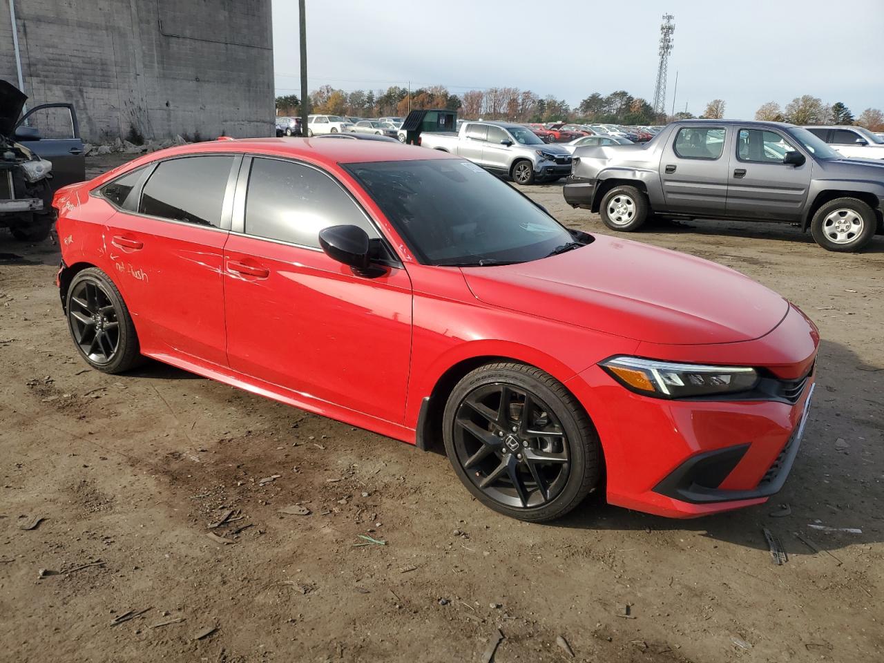 2023 HONDA CIVIC SPORT VIN:2HGFE2F55PH514024