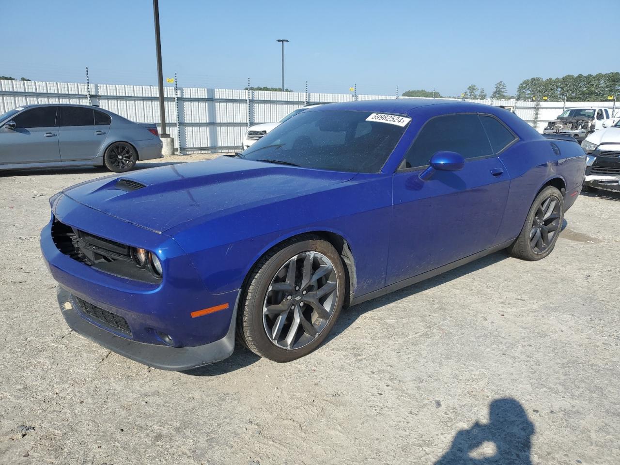 2022 DODGE CHALLENGER GT VIN:2C3CDZJG5NH108736