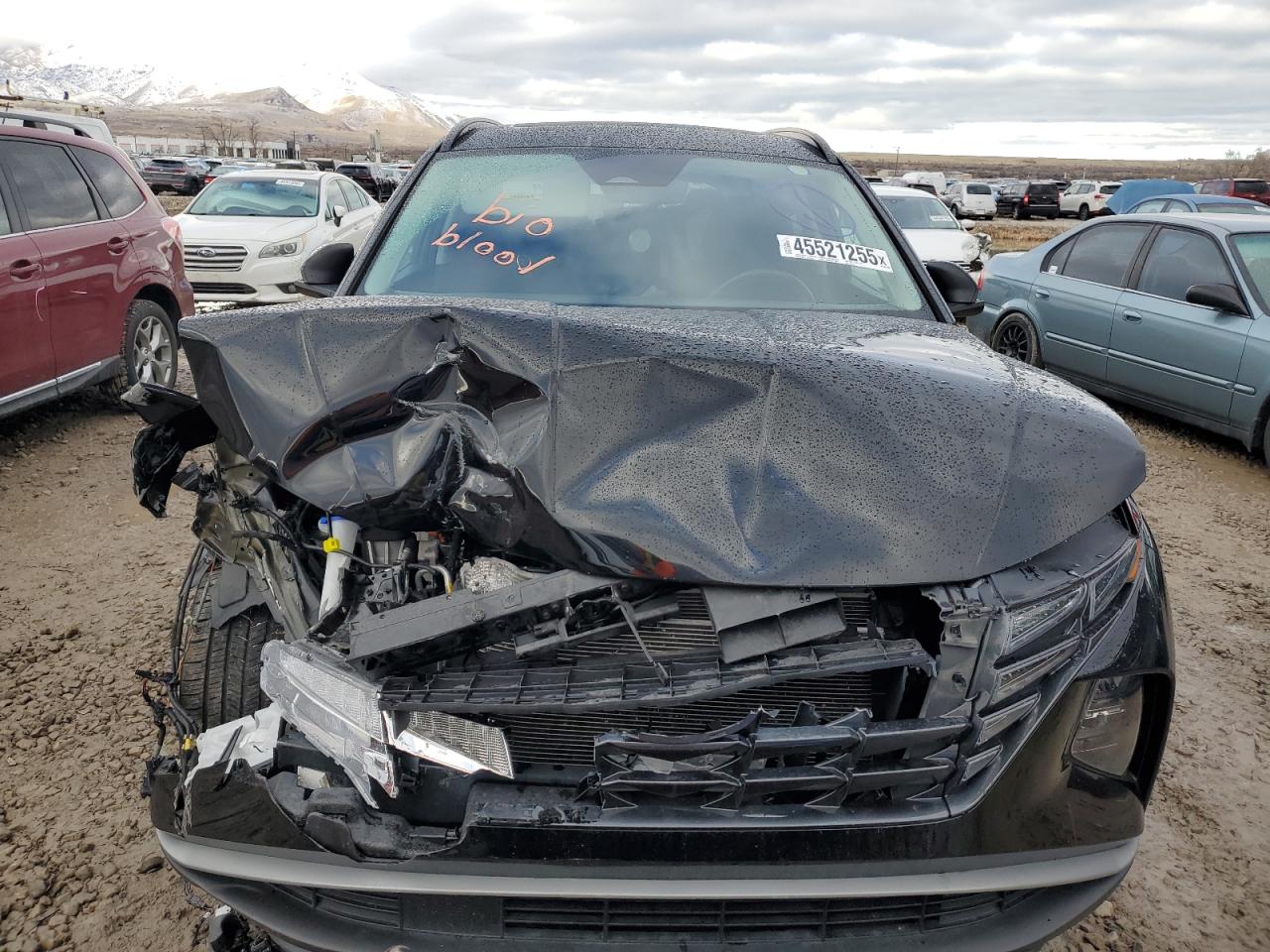 2022 HYUNDAI TUCSON SEL VIN:5NMJF3AE2NH062229