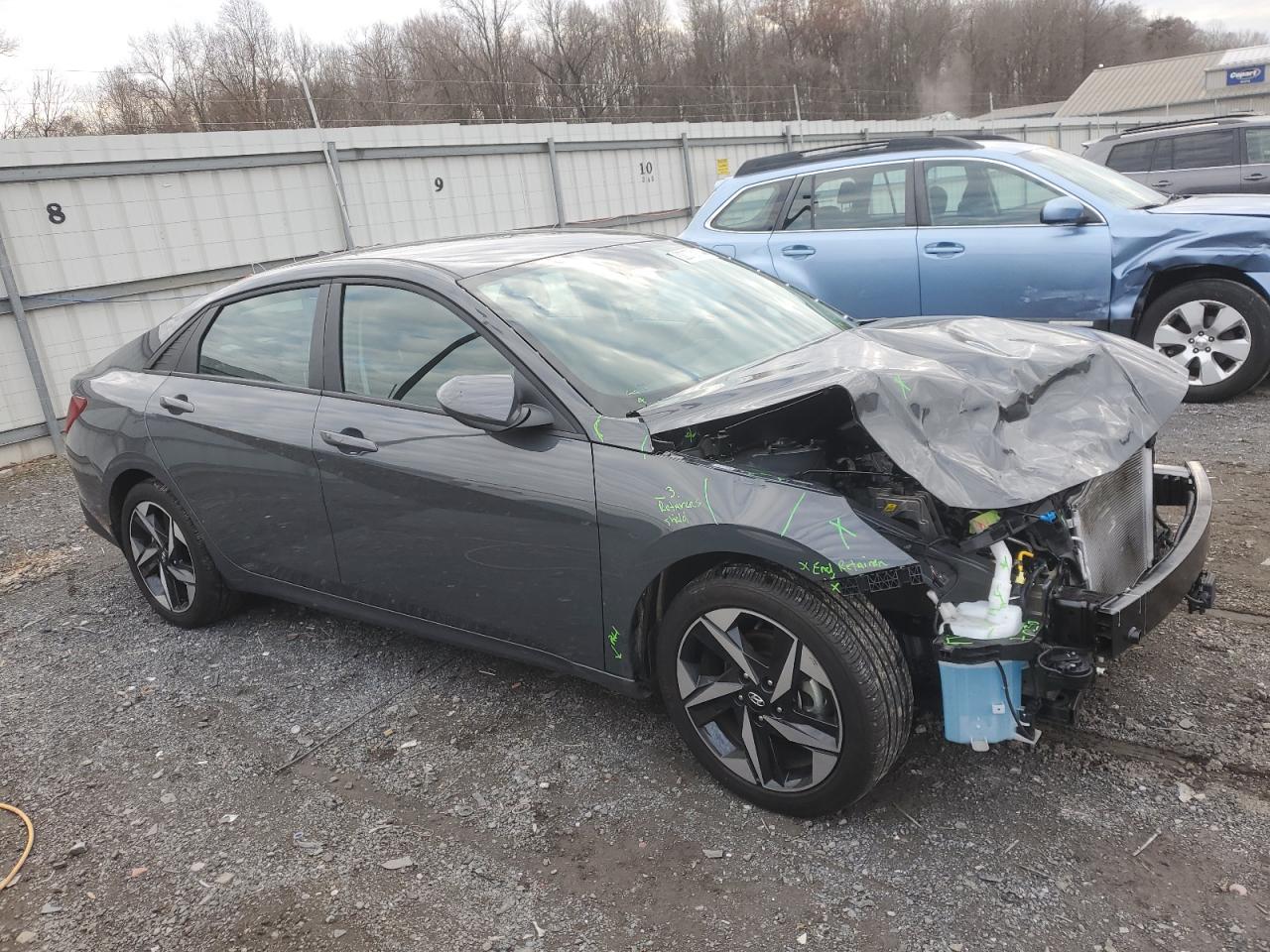 2023 HYUNDAI ELANTRA SEL VIN:KMHLS4AG9PU610939