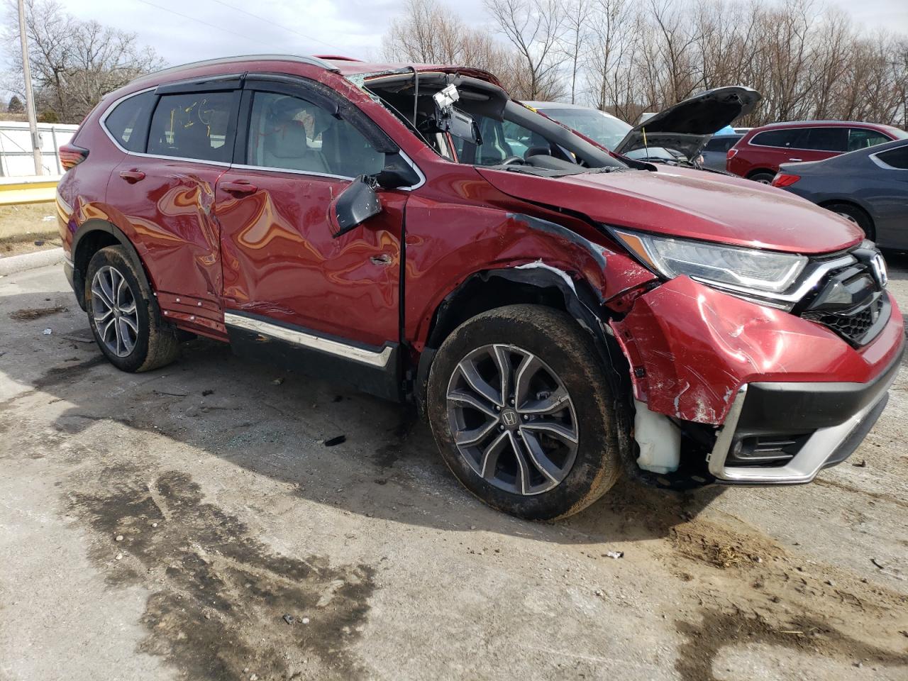 2022 HONDA CR-V TOURING VIN:7FARW2H92NE021112