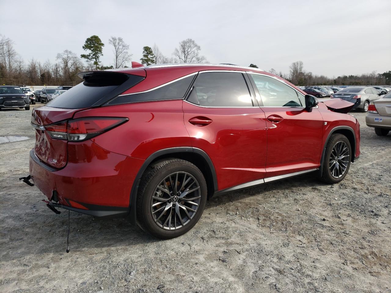 2022 LEXUS RX 350 F-SPORT VIN:2T2YZMDA1NC366075