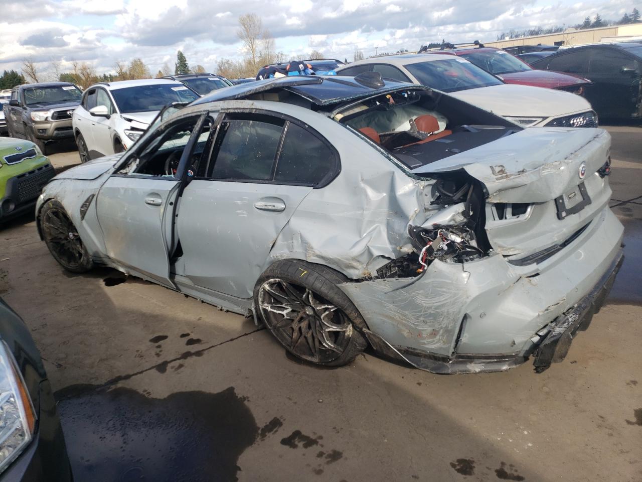 2022 BMW M3 COMPETITION VIN:WBS43AY07NFM10293