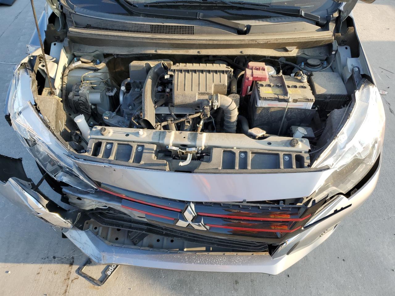 2022 MITSUBISHI MIRAGE G4 ES VIN:ML32FUFJ4NHF03334