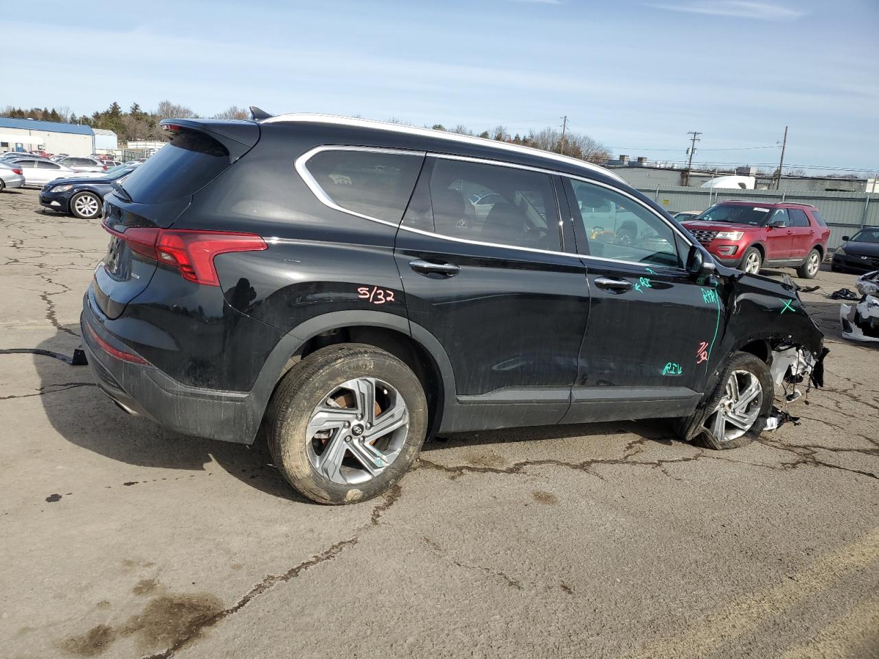 2023 HYUNDAI SANTA FE SEL VIN:5NMS2DAJ2PH500205