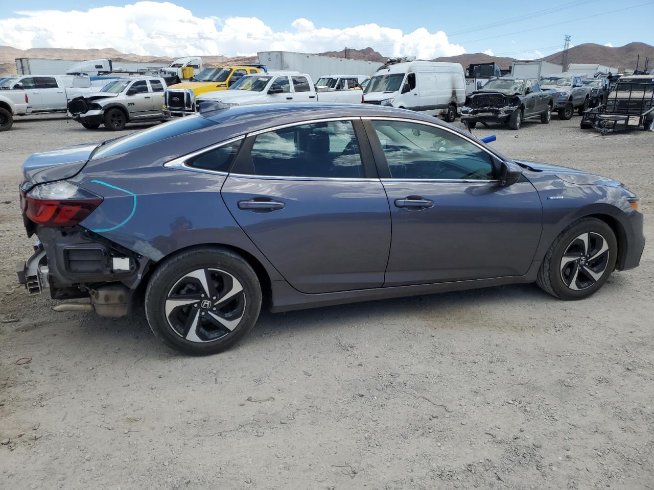 2022 HONDA INSIGHT EX VIN:19XZE4F53NE010877