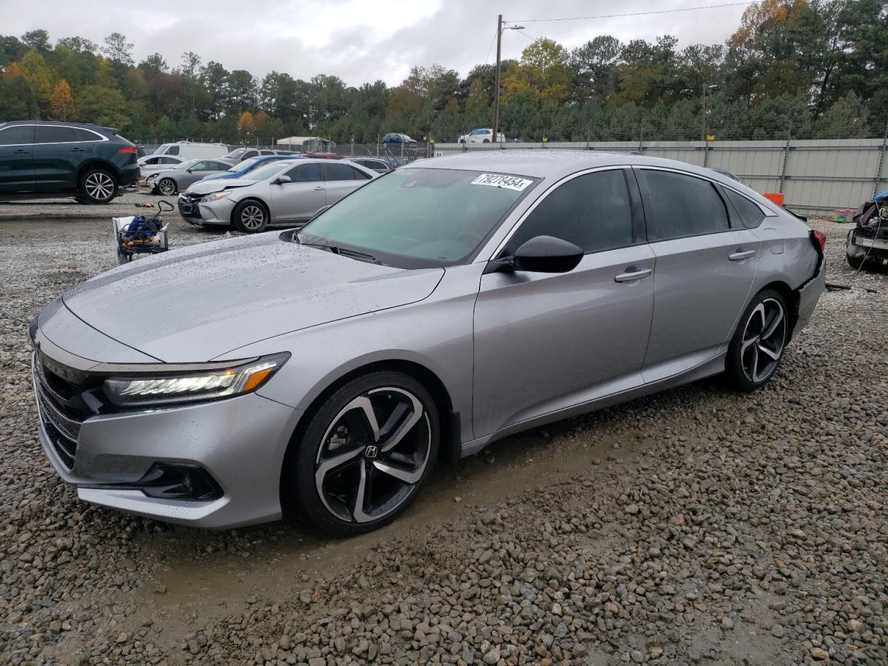 2022 HONDA ACCORD SPORT VIN:1HGCV1F35NA121017