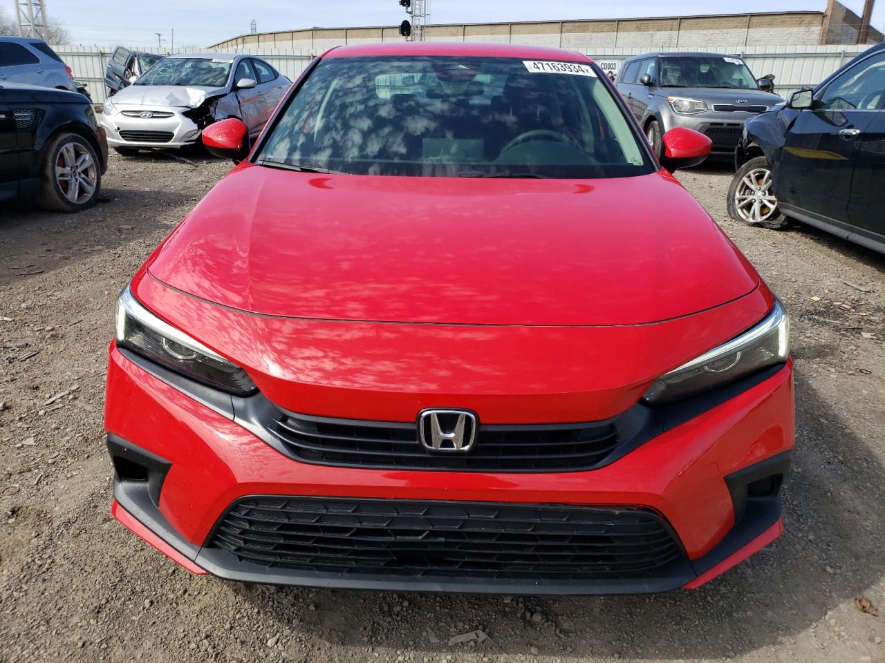 2022 HONDA CIVIC LX VIN:2HGFE2F22NH522598