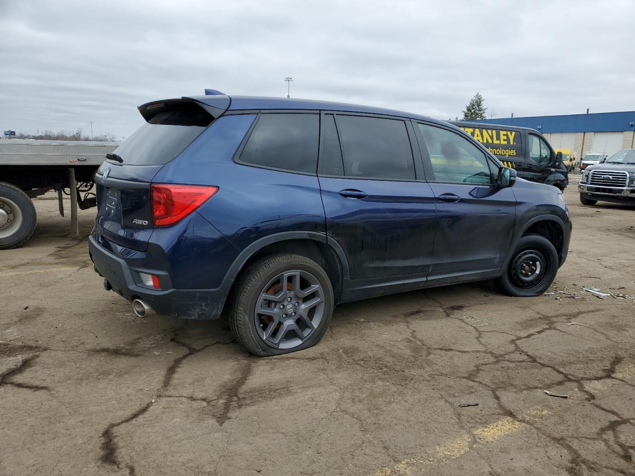 2022 HONDA PASSPORT EXL VIN:5FNYF8H58NB004371