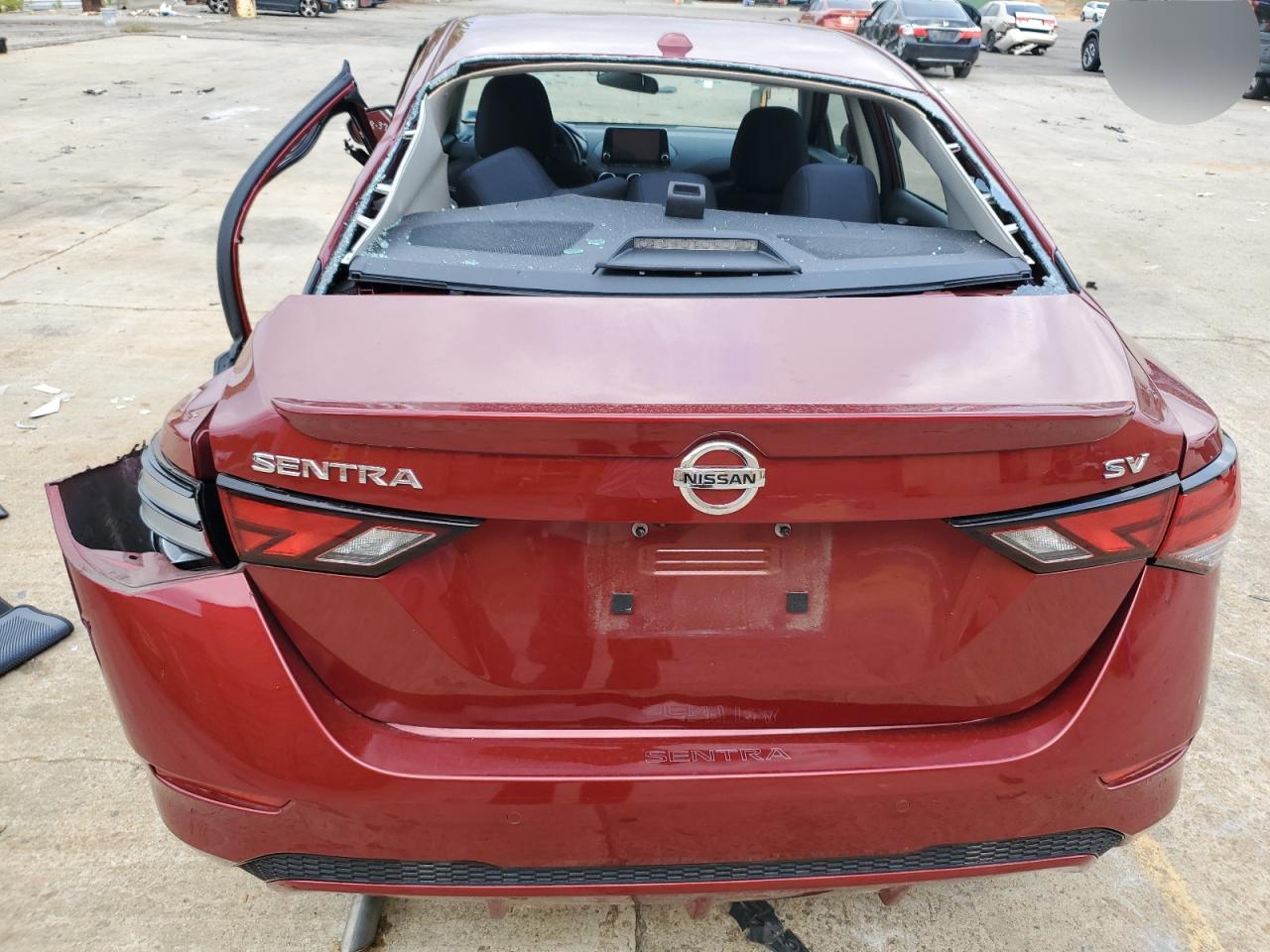 2022 NISSAN SENTRA SV VIN:3N1AB8CV0NY261522