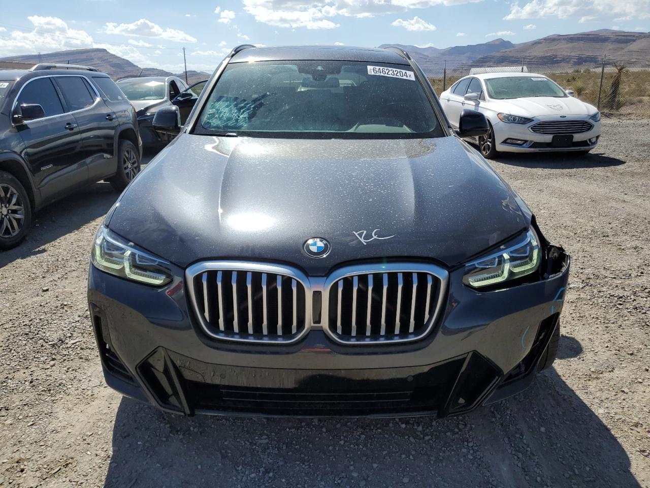 2022 BMW X3 SDRIVE30I VIN:WBX47DP07NN186241