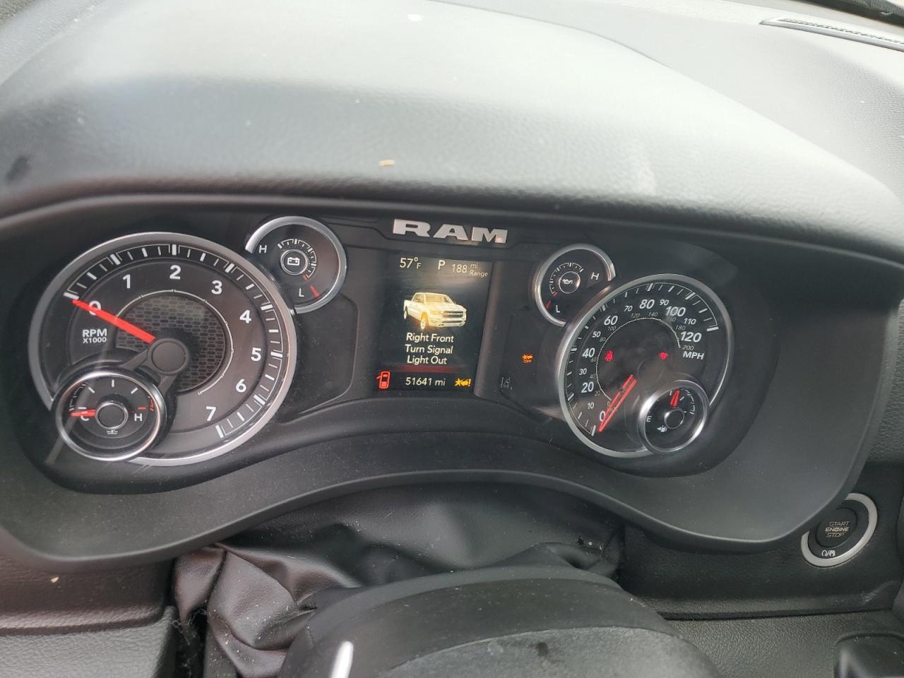 2022 RAM 1500 BIG HORN/LONE STAR VIN:1C6SRFMTXNN433025