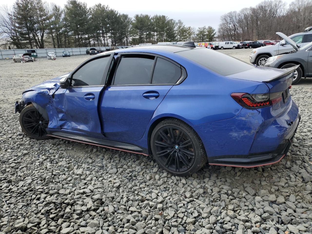 2022 BMW M3 COMPETITION VIN:WBS43AY01NFL80708