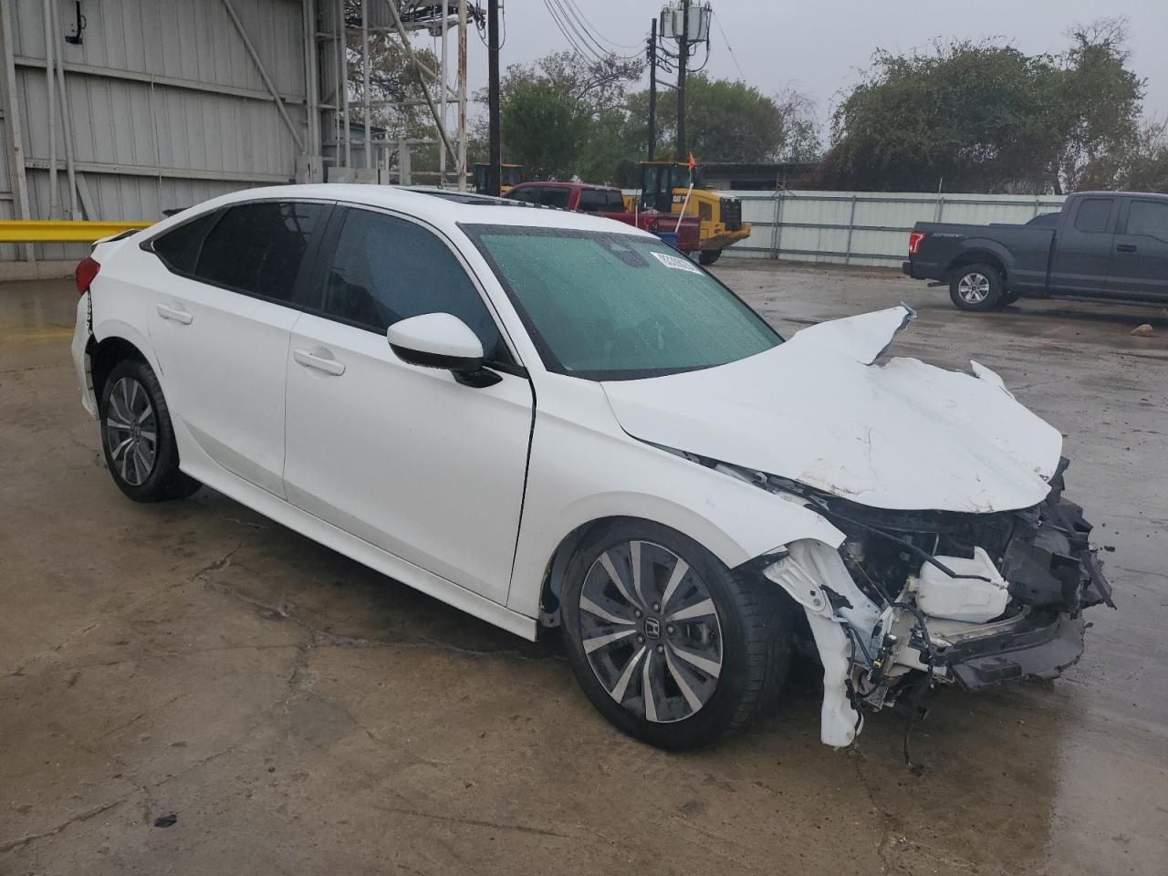 2022 HONDA CIVIC EX VIN:JHMFE1F75NX000210