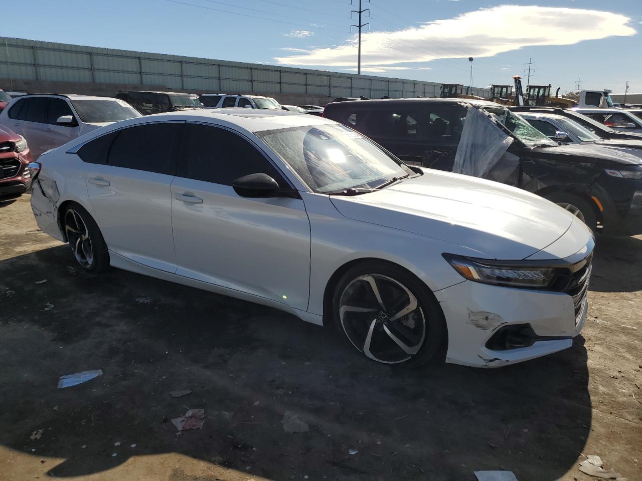 2022 HONDA ACCORD SPORT VIN:1HGCV2F37NA017294