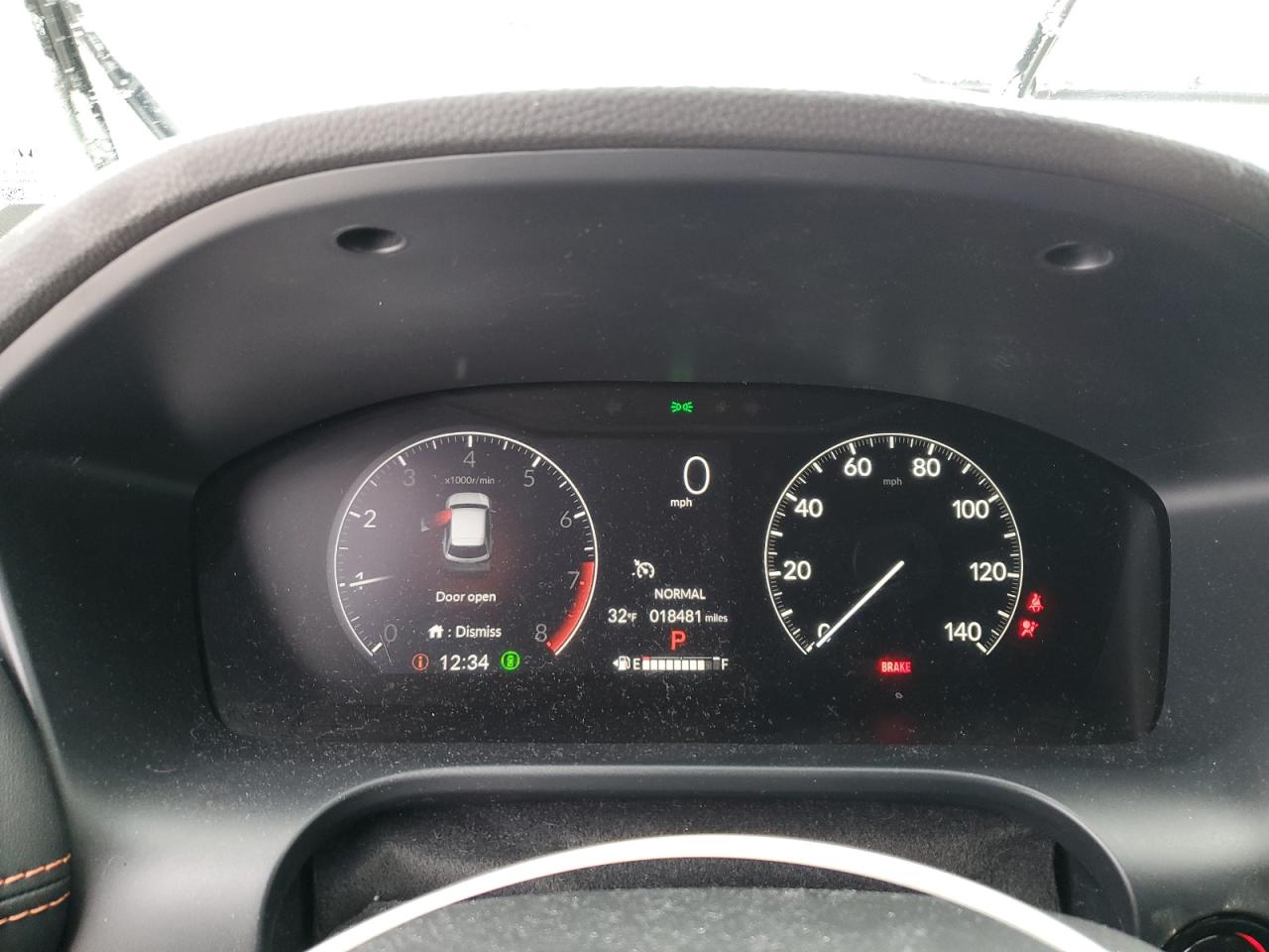 2023 HONDA HR-V SPORT VIN:3CZRZ1H52PM729735