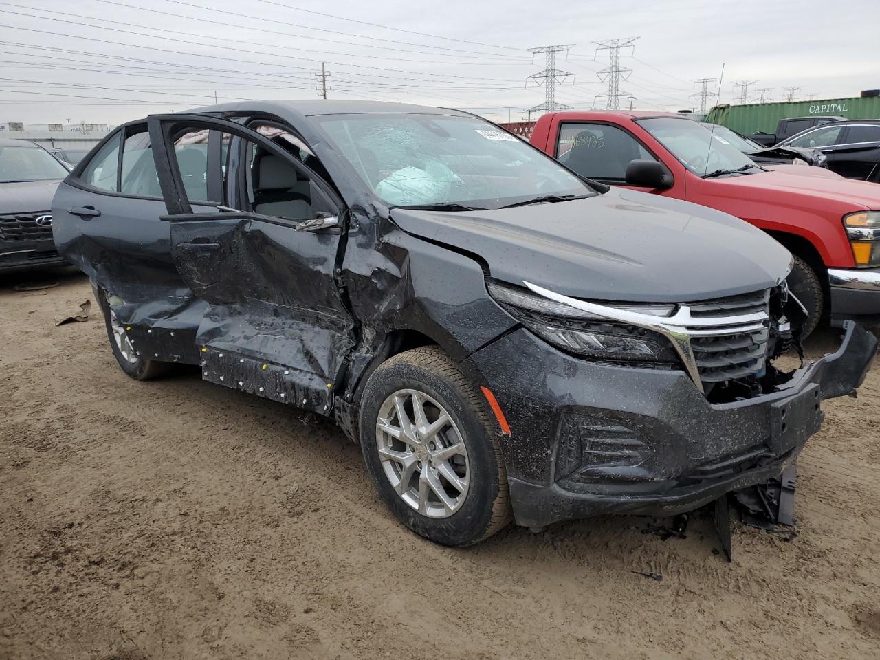 2022 CHEVROLET EQUINOX LS VIN:3GNAXSEV0NS210606