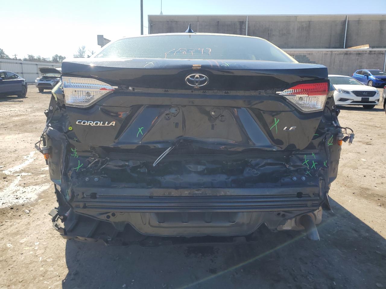 2022 TOYOTA COROLLA LE VIN:5YFEPMAE9NP289363