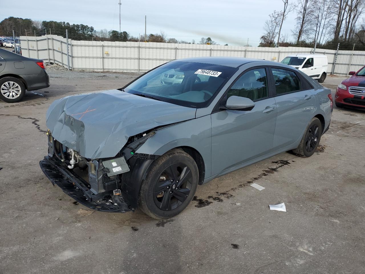 2022 HYUNDAI ELANTRA SEL VIN:KMHLM4AG5NU283804