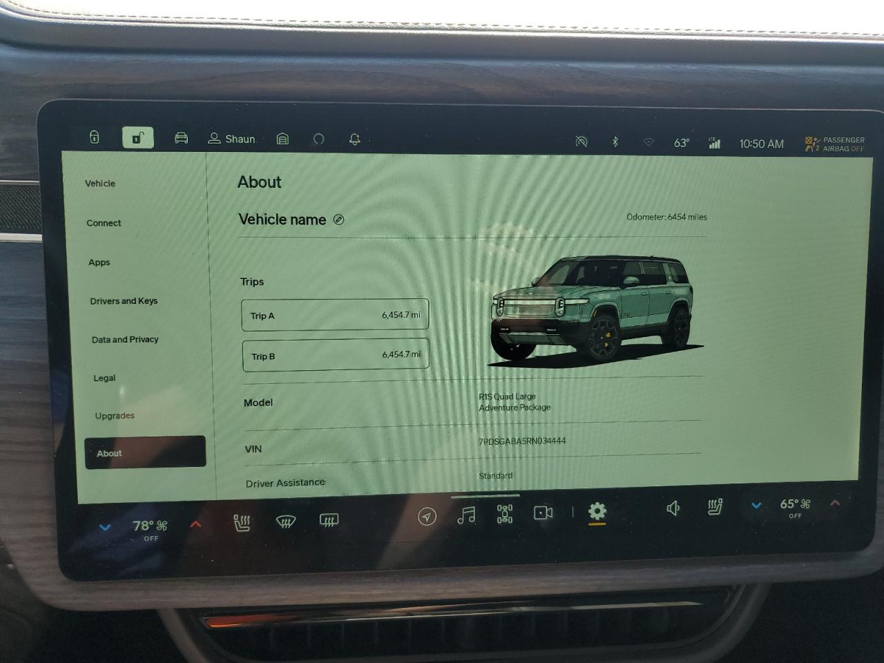2024 RIVIAN R1S ADVENTURE VIN:7PDSGABA5RN034444