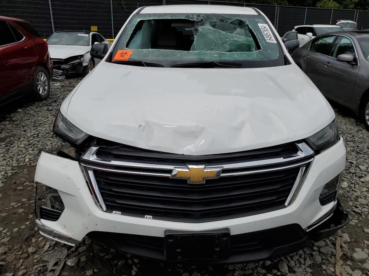 2022 CHEVROLET TRAVERSE LS VIN:1GNEVFKW9NJ161354