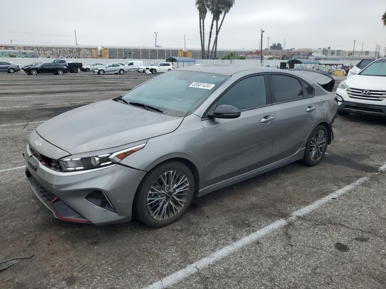 2022 KIA FORTE GT LINE VIN:3KPF54AD4NE452911