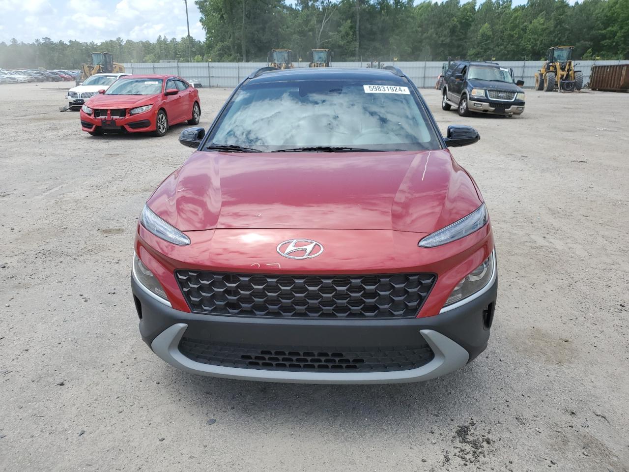 2022 HYUNDAI KONA SEL VIN:KM8K62AB8NU901468