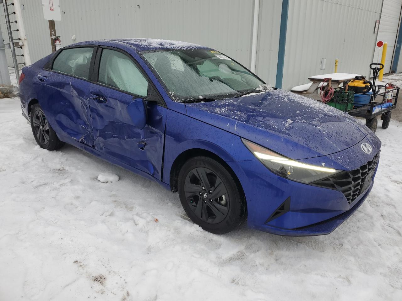 2022 HYUNDAI ELANTRA SEL VIN:KMHLM4AG1NU265073