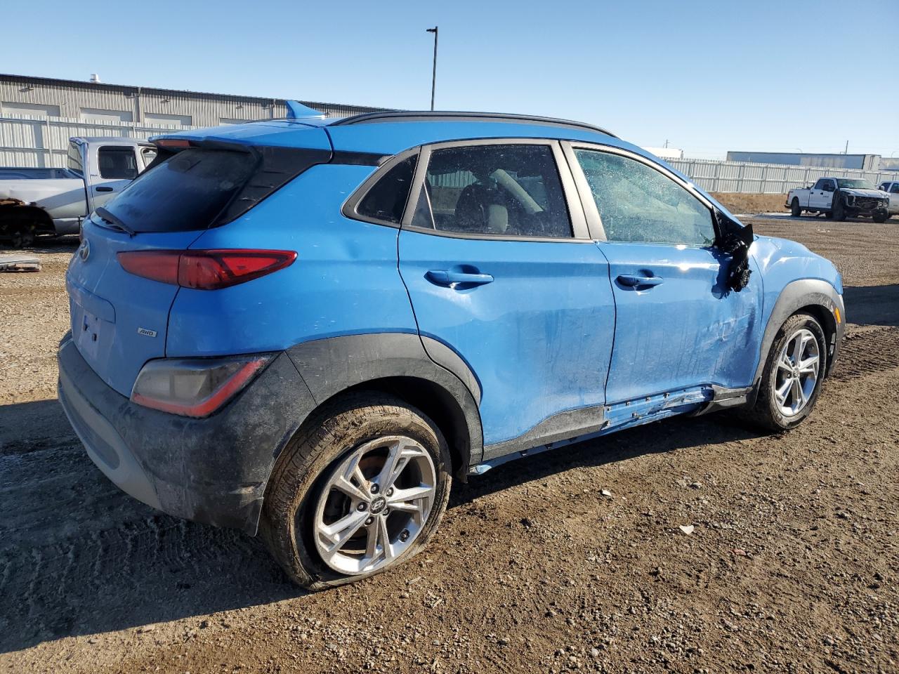 2022 HYUNDAI KONA SEL VIN:KM8K6CAB8NU922987