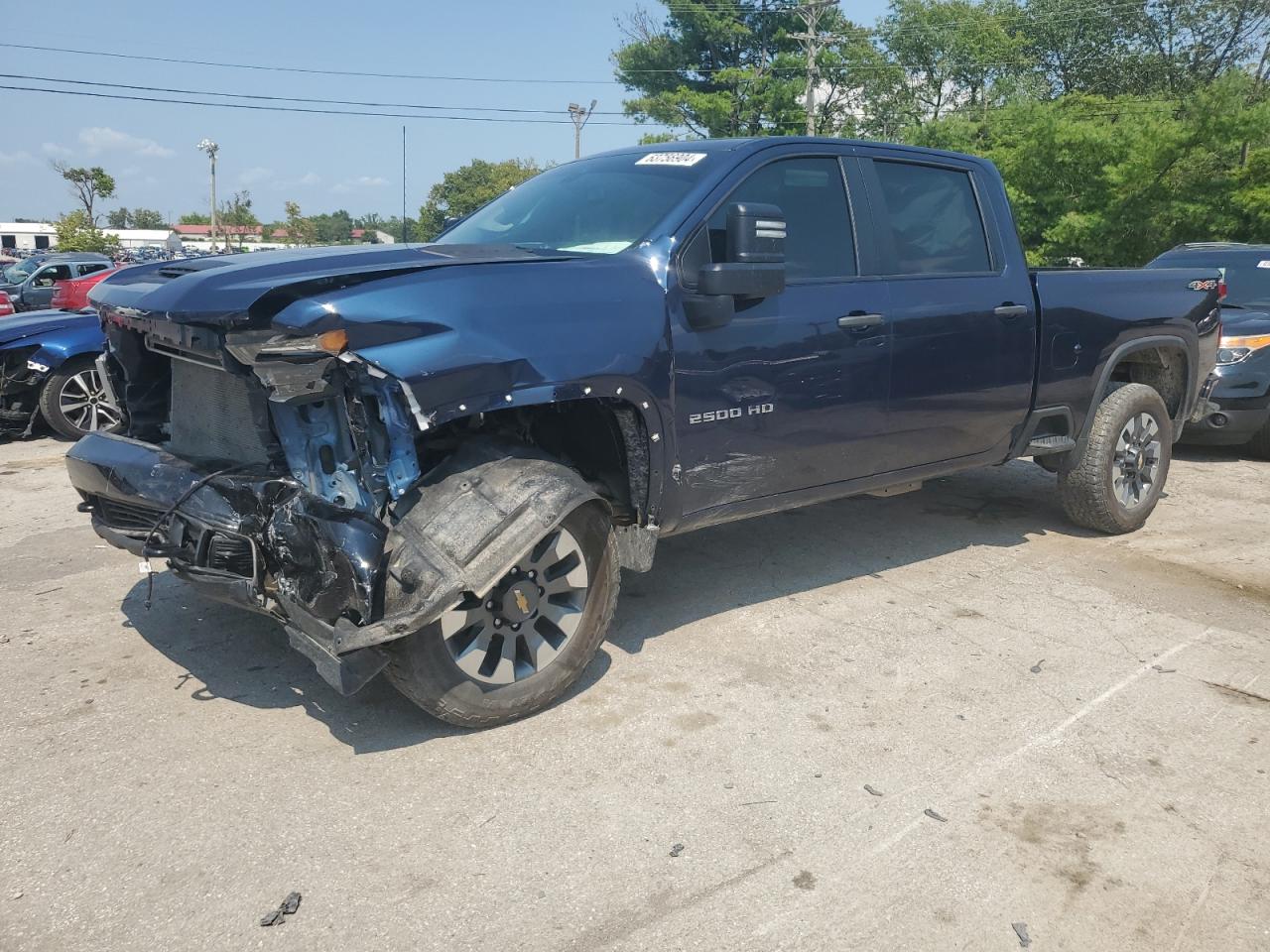 2022 CHEVROLET SILVERADO K2500 CUSTOM VIN:2GC4YME71N1235235