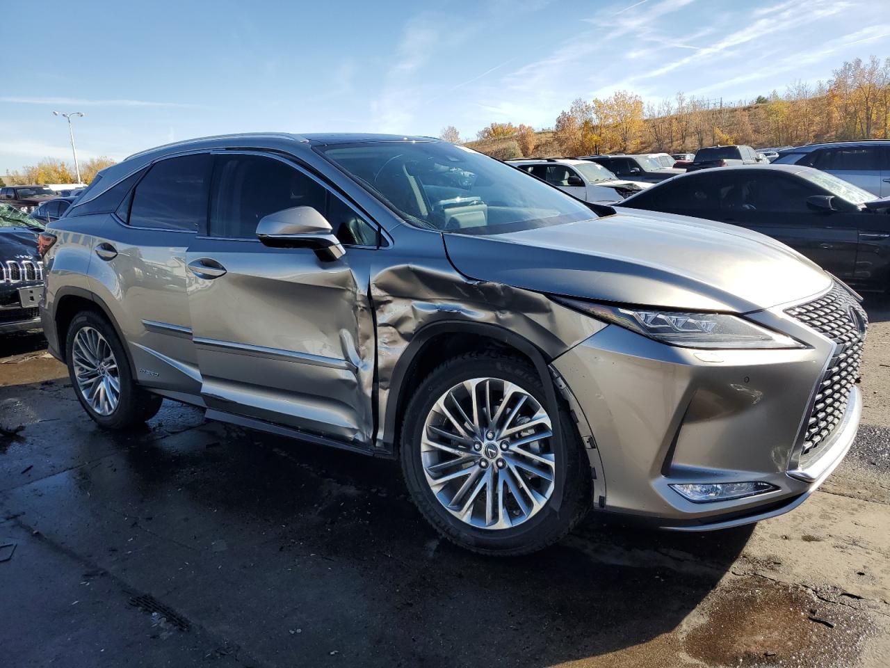 2022 LEXUS RX 450H VIN:2T2JGMDA0NC083321