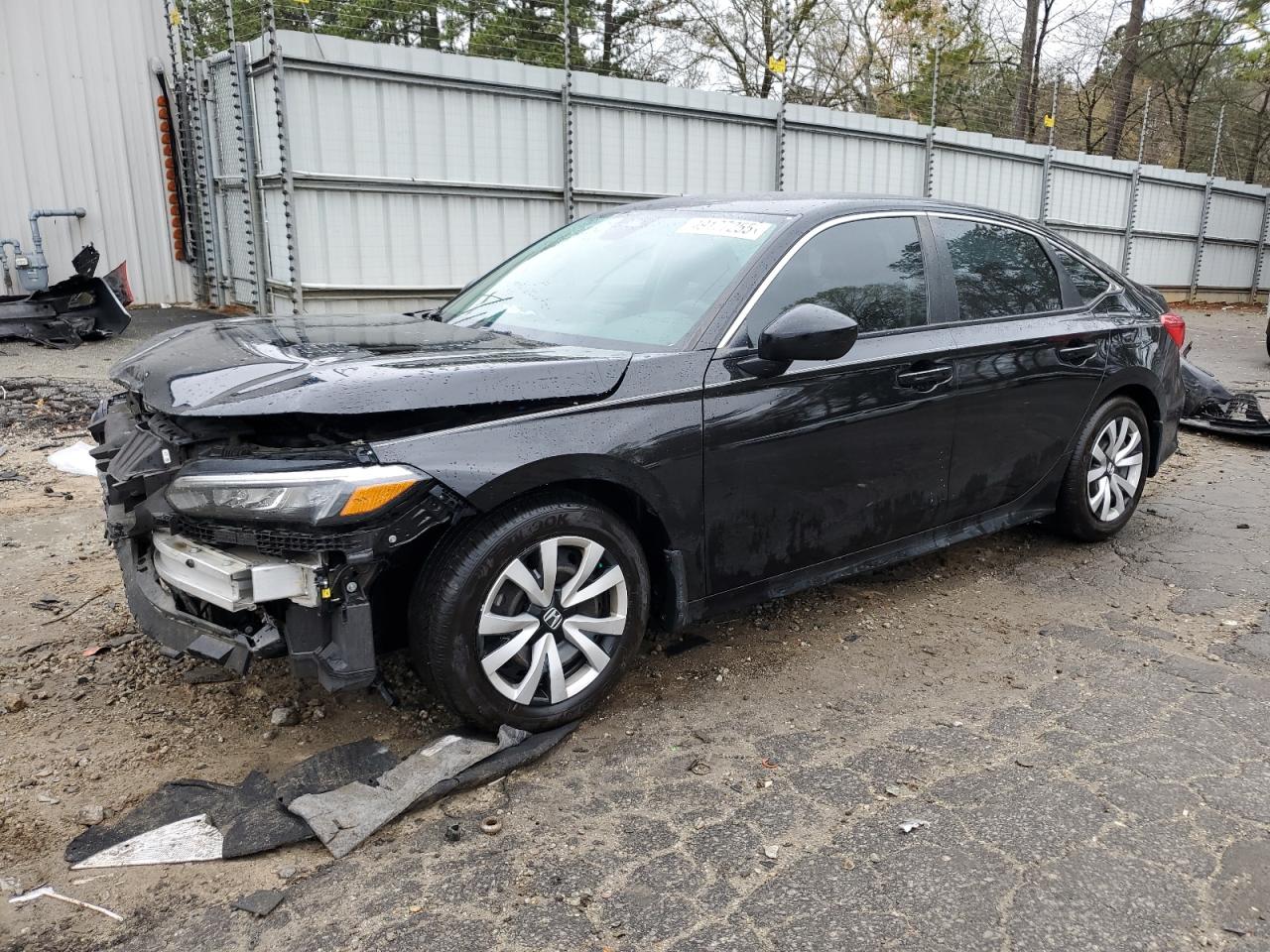 2022 HONDA CIVIC LX VIN:2HGFE2F23NH531522