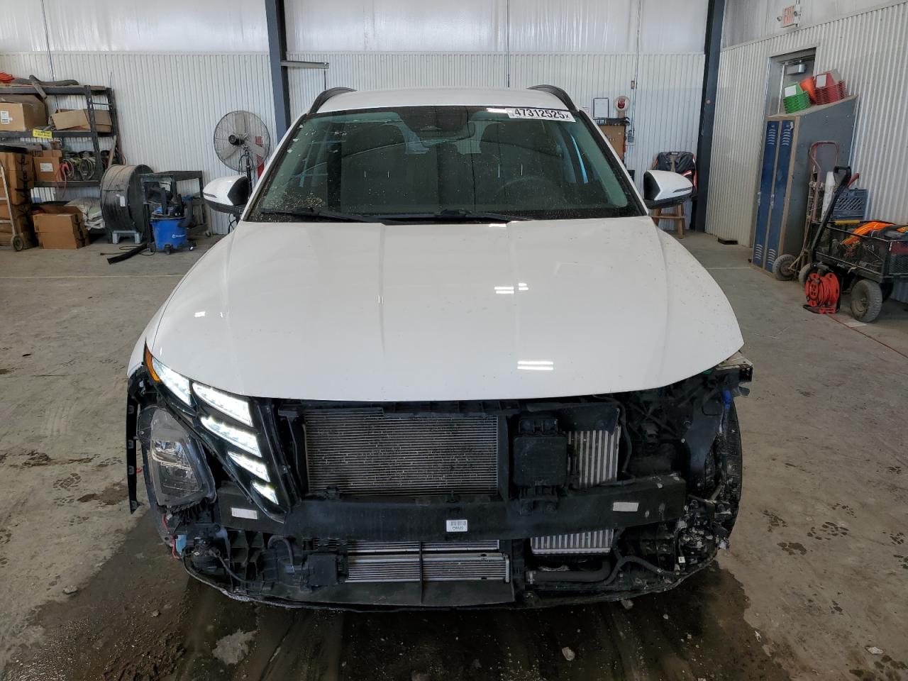 2022 HYUNDAI TUCSON BLUE VIN:KM8JBCA19NU030438