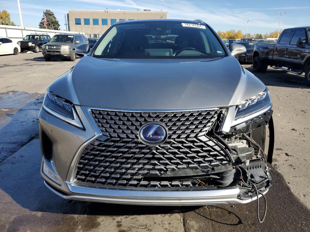 2022 LEXUS RX 450H VIN:2T2JGMDA0NC083321