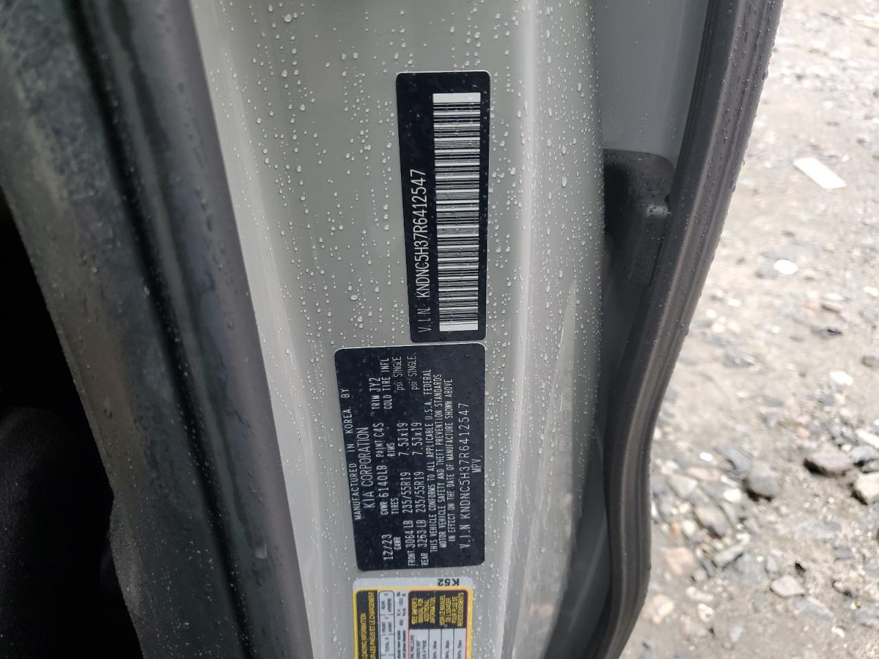 2024 KIA CARNIVAL EX VIN:KNDNC5H37R6412547