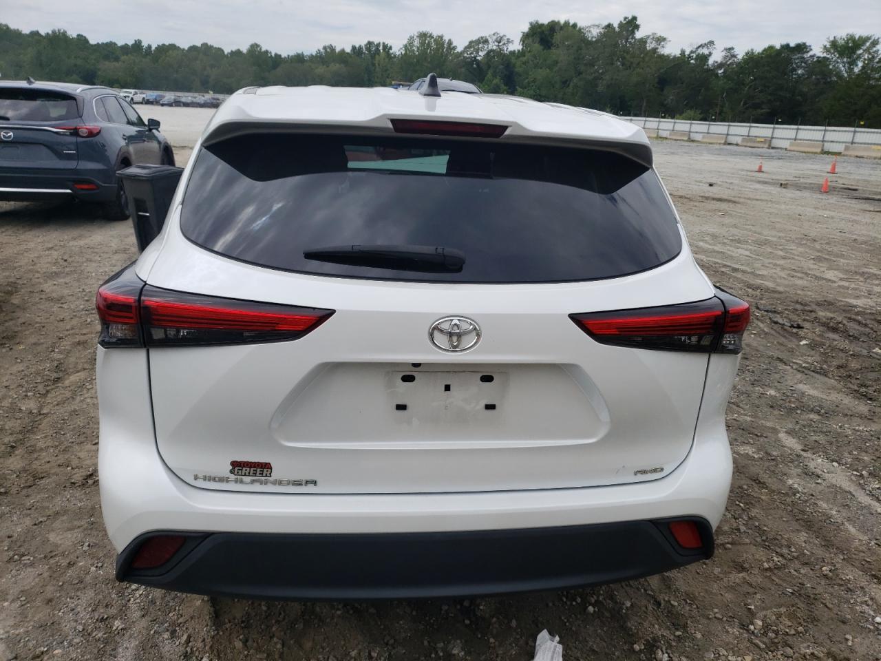 2022 TOYOTA HIGHLANDER L VIN:5TDCZRBH1NS216485