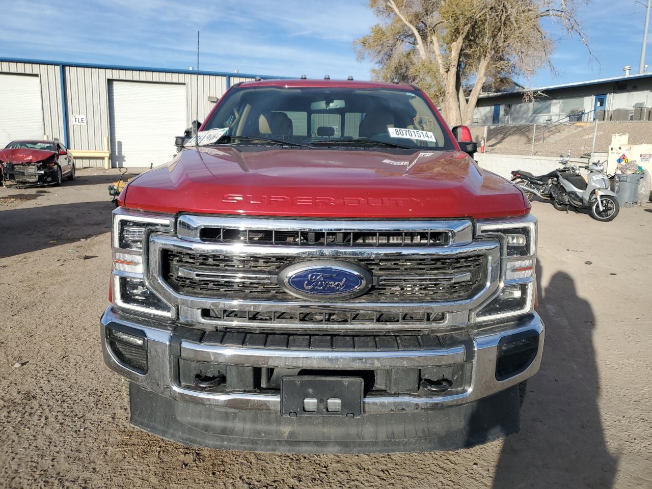 2022 FORD F250 SUPER DUTY VIN:1FT7W2BN7NEF21356