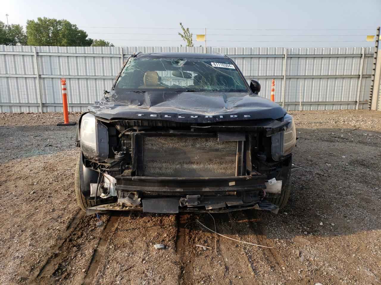 2022 KIA TELLURIDE SX VIN:5XYP5DHC3NG214648